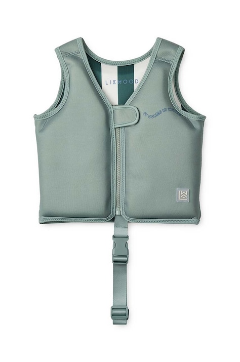 Liewood kamizelka do pływania dziecięca kolor turkusowy