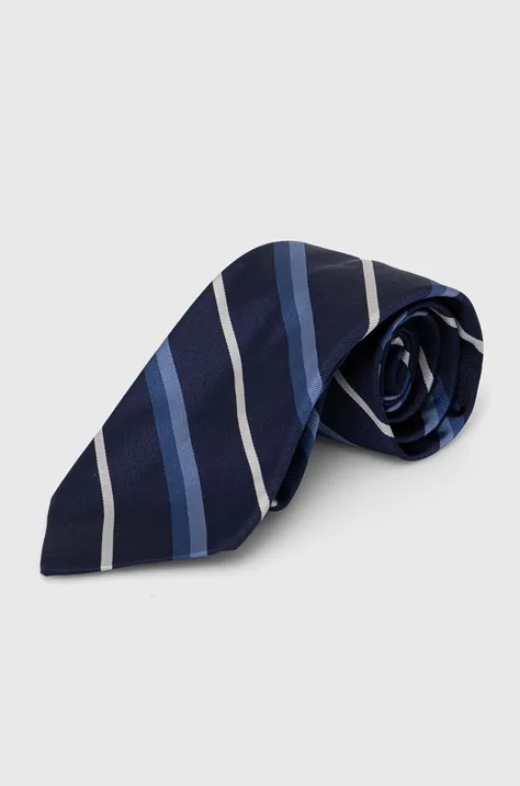 Шелковый галстук Polo Ralph Lauren цвет синий 712926093