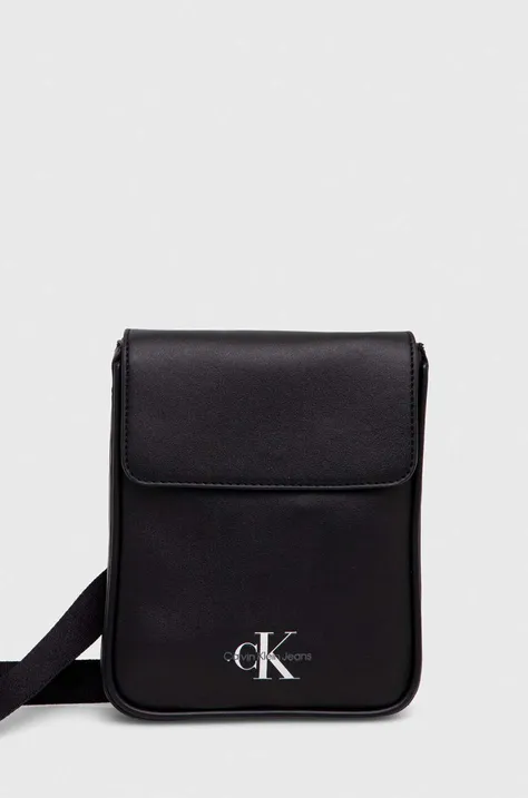 Obal na mobil Calvin Klein Jeans čierna farba,K50K511457
