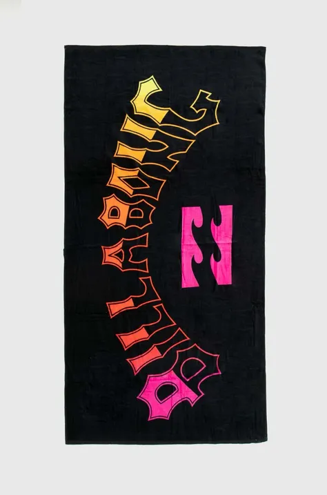 Billabong ręcznik bawełniany kolor czarny EBYAA00108