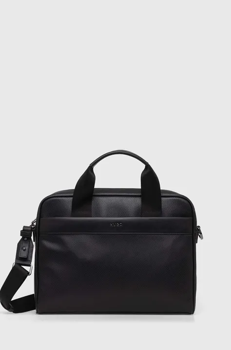 Τσάντα HUGO χρώμα: μαύρο, 50516823