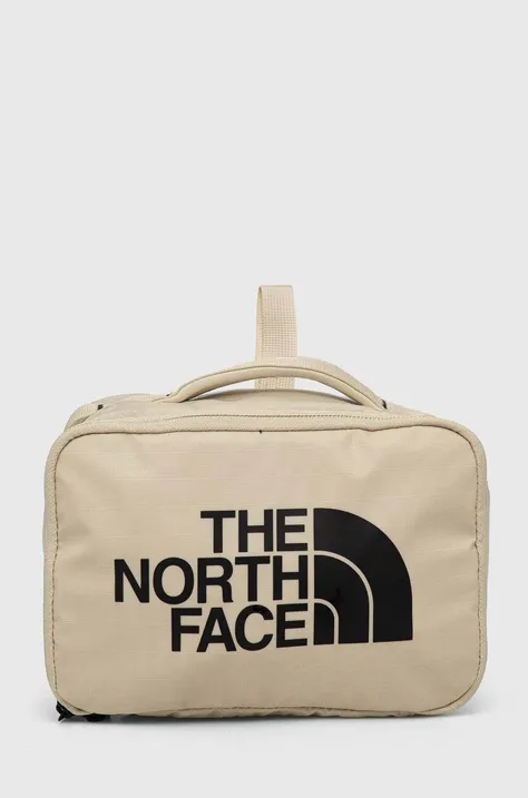 Kozmetična torbica The North Face Base Camp Voyager bež barva, NF0A81BL4D51