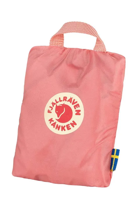 Протидощовий чохол для рюкзака Fjallraven Kanken Rain Cover Mini колір рожевий F23795
