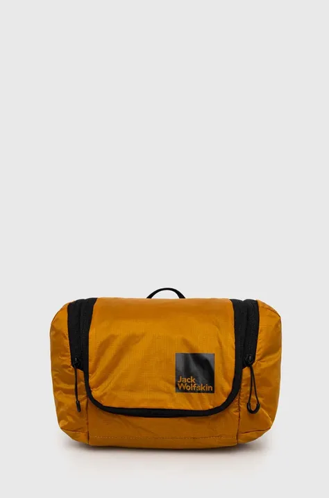 Kozmetična torbica Jack Wolfskin Wandermood rumena barva, 8007861