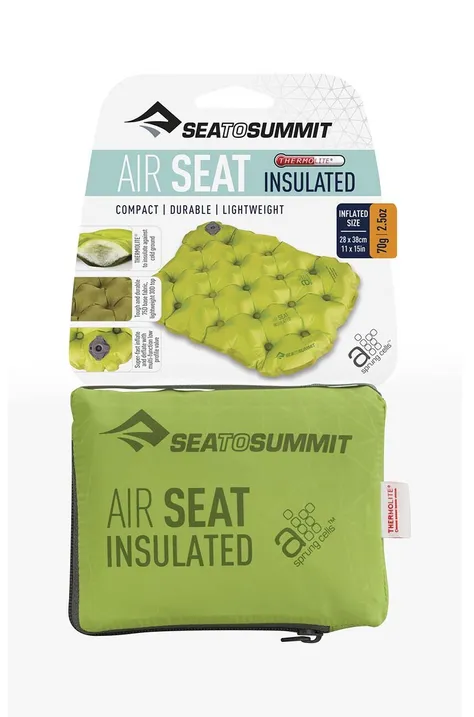 Κάθισμα Sea To Summit Air Seat χρώμα πράσινο AMAS