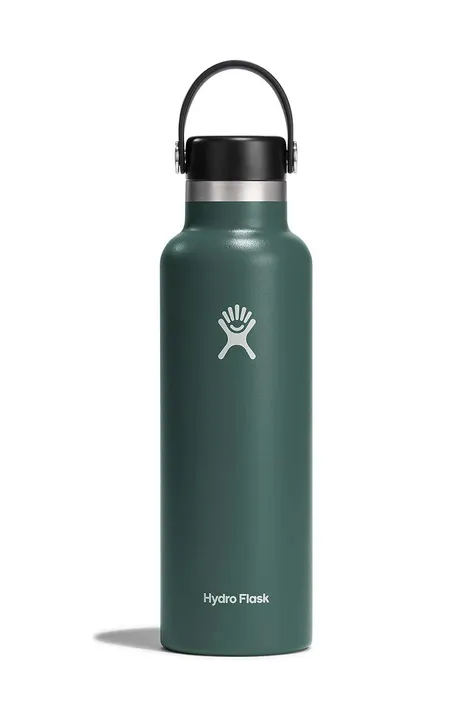 Θερμικό μπουκάλι Hydro Flask 21 Oz Standard Flex Cap Fir χρώμα: γκρι, S21SX332