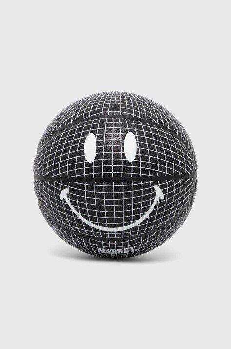 Market ball Smiley Grid Basketball black color 360001475