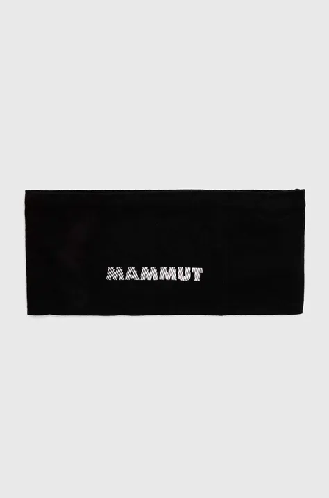 Traka za glavu Mammut Tree Wool boja: crna, 1191.01930
