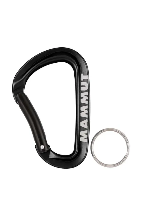 Klipsový háčik Mammut Mini Carabiner Workhorse Keylock L čierna farba