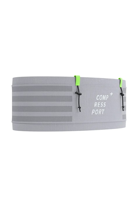 Compressport pas biegowy damski Free Belt Pro szary CU00011B