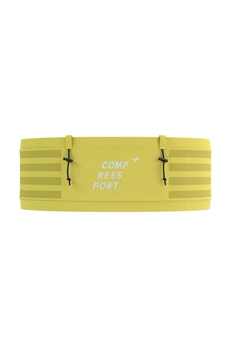 Běžecký pás Compressport Free Belt Pro žlutá barva, CU00011B