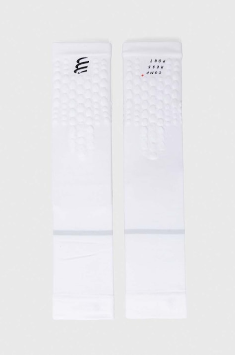 Rukávy Compressport ArmForce Ultralight biela farba, SU00008B