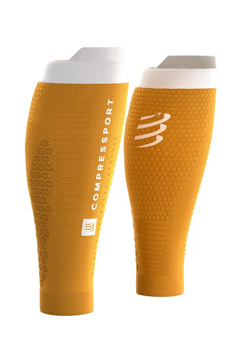 Compressport Opaski kompresyjne na łydki R2 3.0 żółte SU00047B