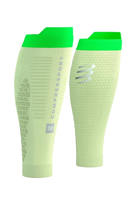 Compressport rękawy kompresyjne na łydki R2 3.0 kolor zielony SU00047B