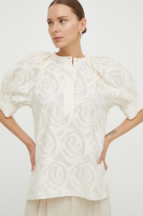 Day Birger et Mikkelsen camicetta donna colore beige