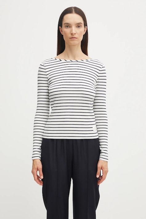 Barbour camicia a maniche lunghe donna colore bianco