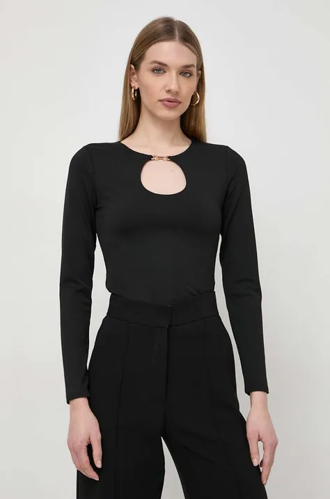 Bluza Guess za žene, boja: crna, bez uzorka