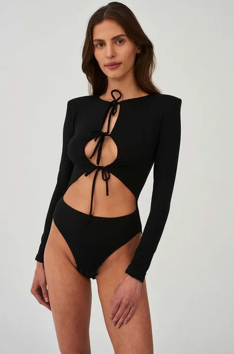 Κορμάκι Undress Code Con te Bodysuit χρώμα: μαύρο, 535