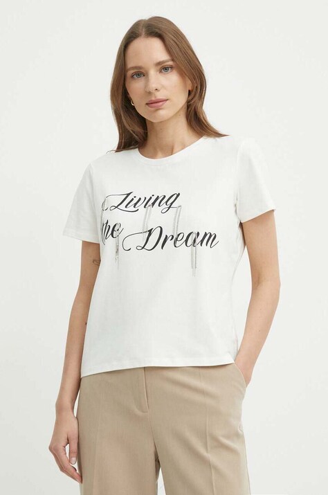 Artigli tricou femei, culoarea bej, AT38515