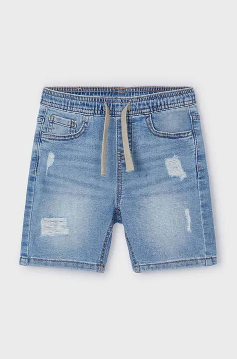 Детские джинсовые шорты Mayoral регулируемая талия