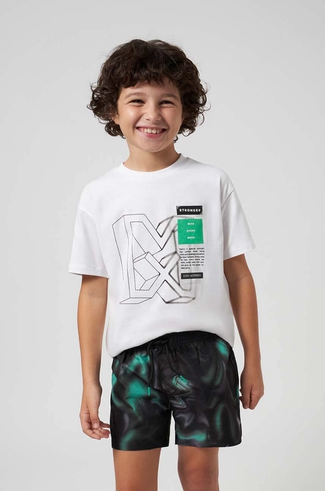 Mayoral shorts nuoto bambini colore verde