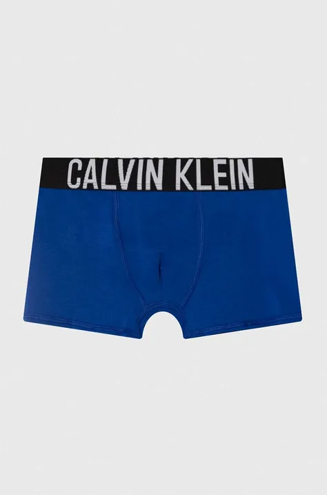 Calvin Klein Underwear bokserki dziecięce 2-pack kolor granatowy