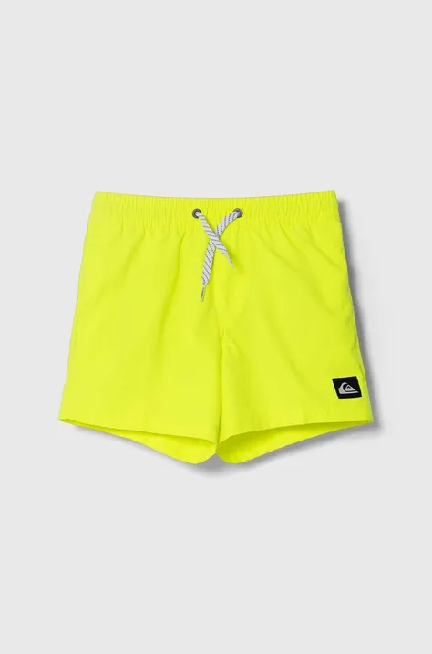 Quiksilver shorts nuoto bambini SOLID YTH 14 colore giallo