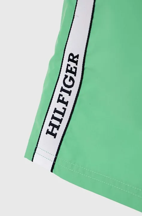 Tommy Hilfiger szorty kąpielowe dziecięce kolor zielony