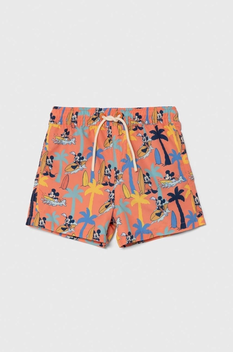 zippy pantaloni scurti de baie copii culoarea portocaliu