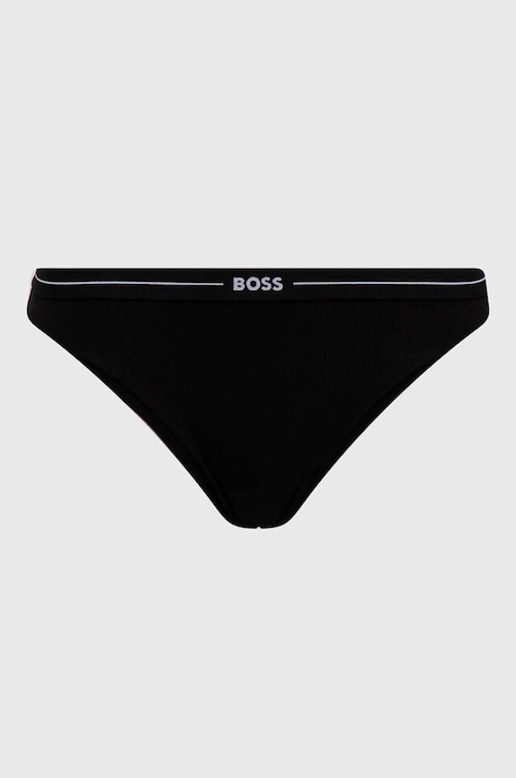 BOSS chiloți 3-pack culoarea negru 50510016