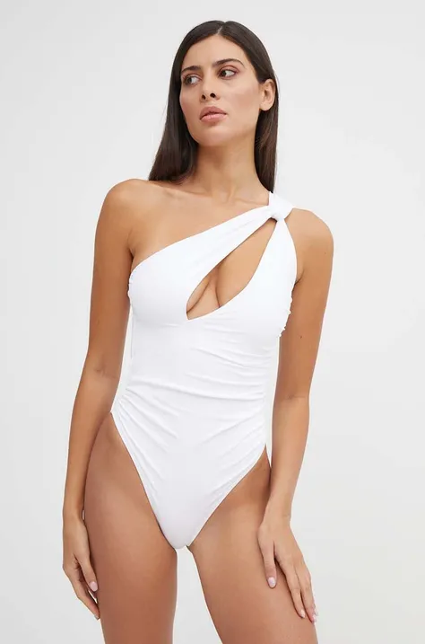 Jednodijelni kupaći kostim Pinko boja: bijela, mekane košarice, 103239 A1PM