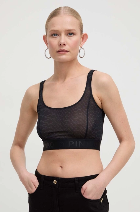 Pinko top femei, culoarea negru