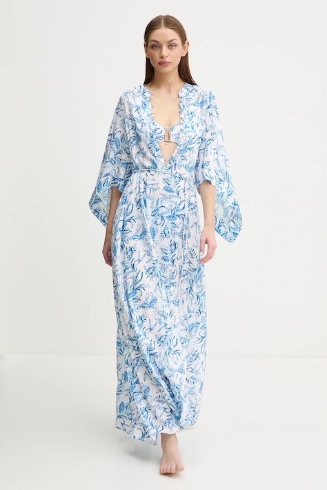 Obleka za na plažo Melissa Odabash bela barva