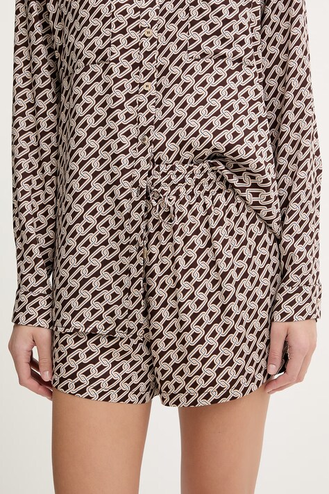 Melissa Odabash szorty plażowe Annie kolor brązowy