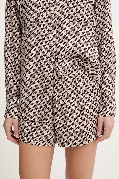 Melissa Odabash szorty plażowe Annie kolor brązowy