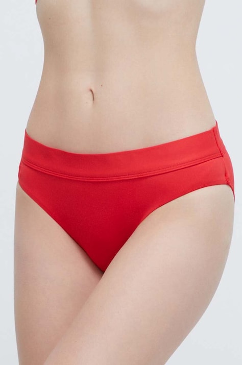Lauren Ralph Lauren chiloti de baie culoarea rosu