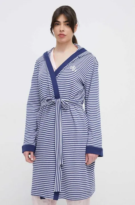 Μπουρνούζι Lauren Ralph Lauren χρώμα: ναυτικό μπλε