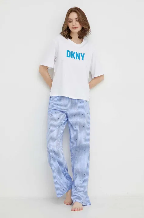 Піжама Dkny жіноча колір фіолетовий