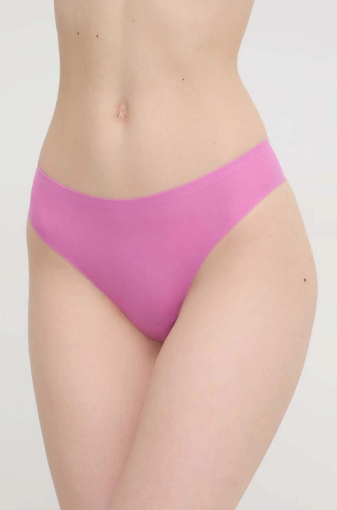 Kalhotky Chantelle SOFT STRETCH růžová barva