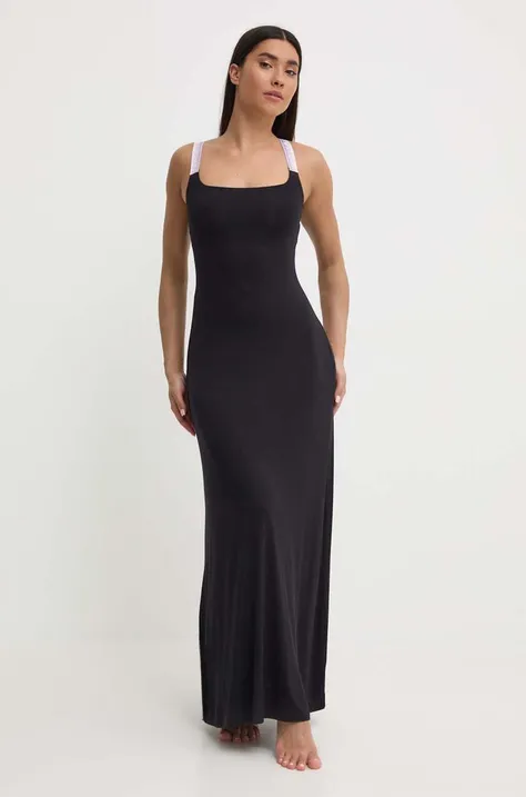 Spalna srajca Emporio Armani Underwear ženska, črna barva, 164845 4R226