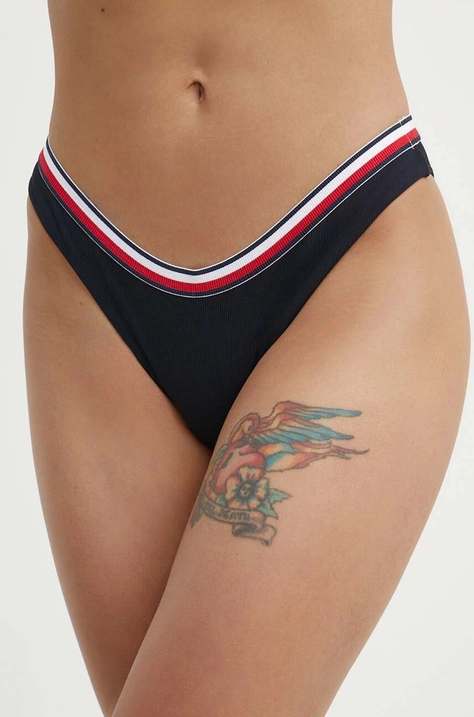 Kupaće brazilke Tommy Hilfiger boja: tamno plava, UW0UW05293