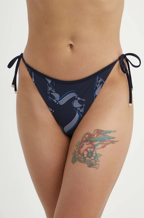 Tommy Hilfiger slip da bikini colore blu navy UW0UW05316