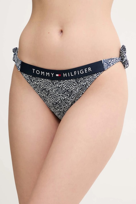 Spodnji del kopalk Tommy Hilfiger mornarsko modra barva, UW0UW05366