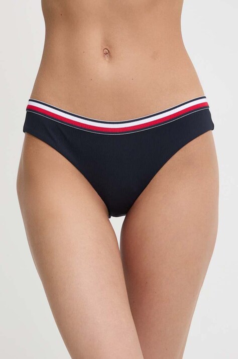 Spodnji del kopalk Tommy Hilfiger mornarsko modra barva