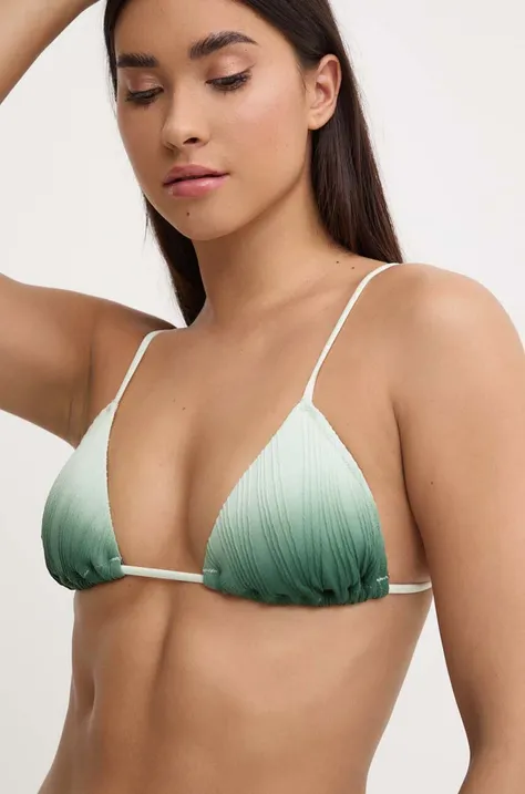 Chantelle bikini felső zöld, enyhén merevített kosaras