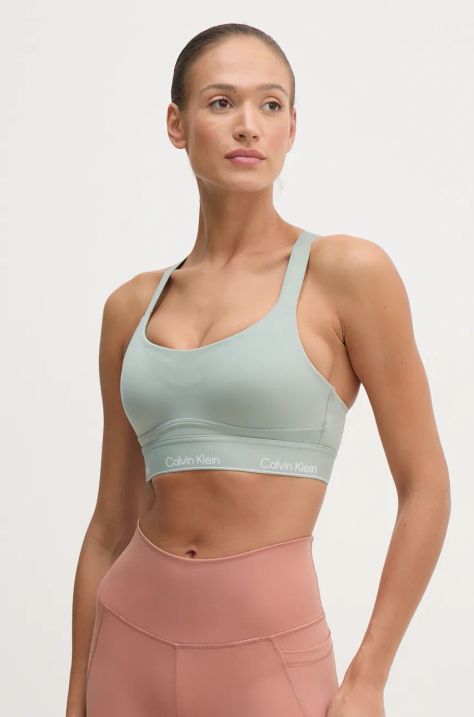 Calvin Klein Performance reggiseno sportivo colore grigio