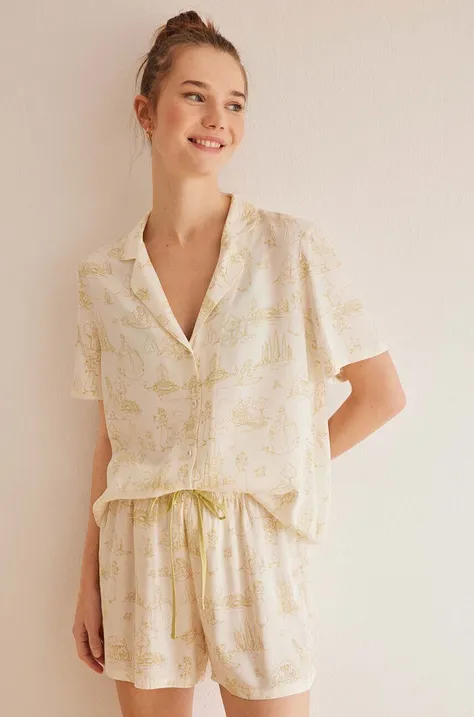 Pyžamo women'secret bílá barva