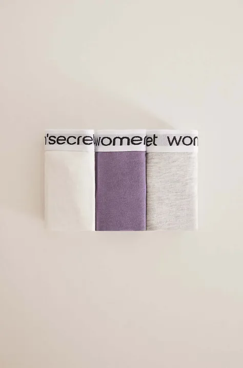women'secret figi 3-pack z bawełny 4937482