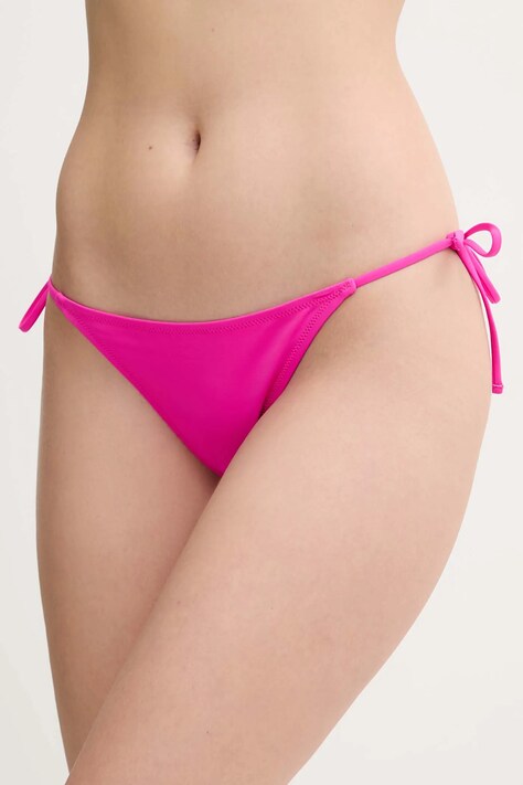 Guess chiloti de baie culoarea roz