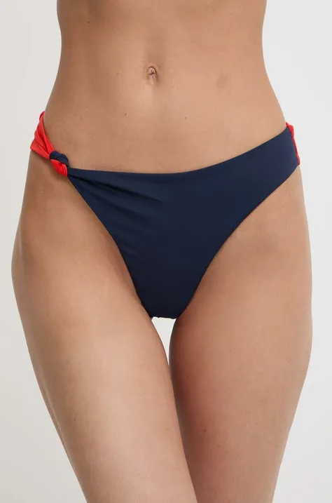 Tommy Jeans bikini brazilieni culoarea bleumarin, UW0UW05105